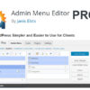 Admin Menu Editor Pro WordPress Plugin