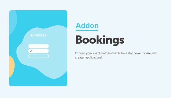 EventON Bookings Add-On WordPress Plugin