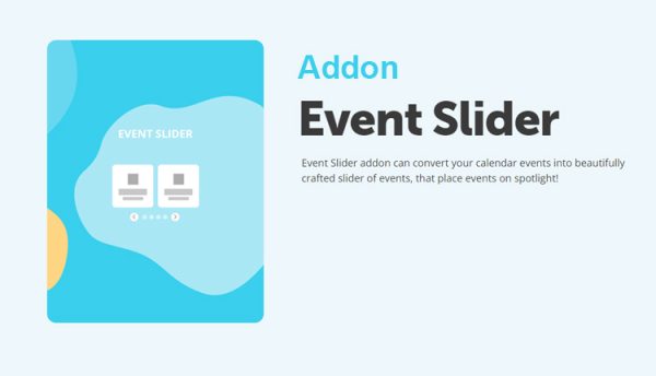 EventON Event Slider Add-On WordPress Plugin
