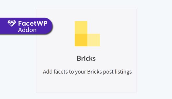 FacetWP Bricks Builder Integration WordPress Plugin