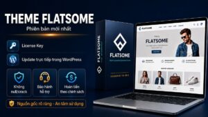 Theme Flatsome + License Key – Update trực tiếp trong WordPress